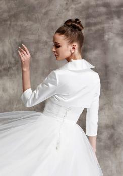 NEU* Bolero,Brautjacke aus Satin